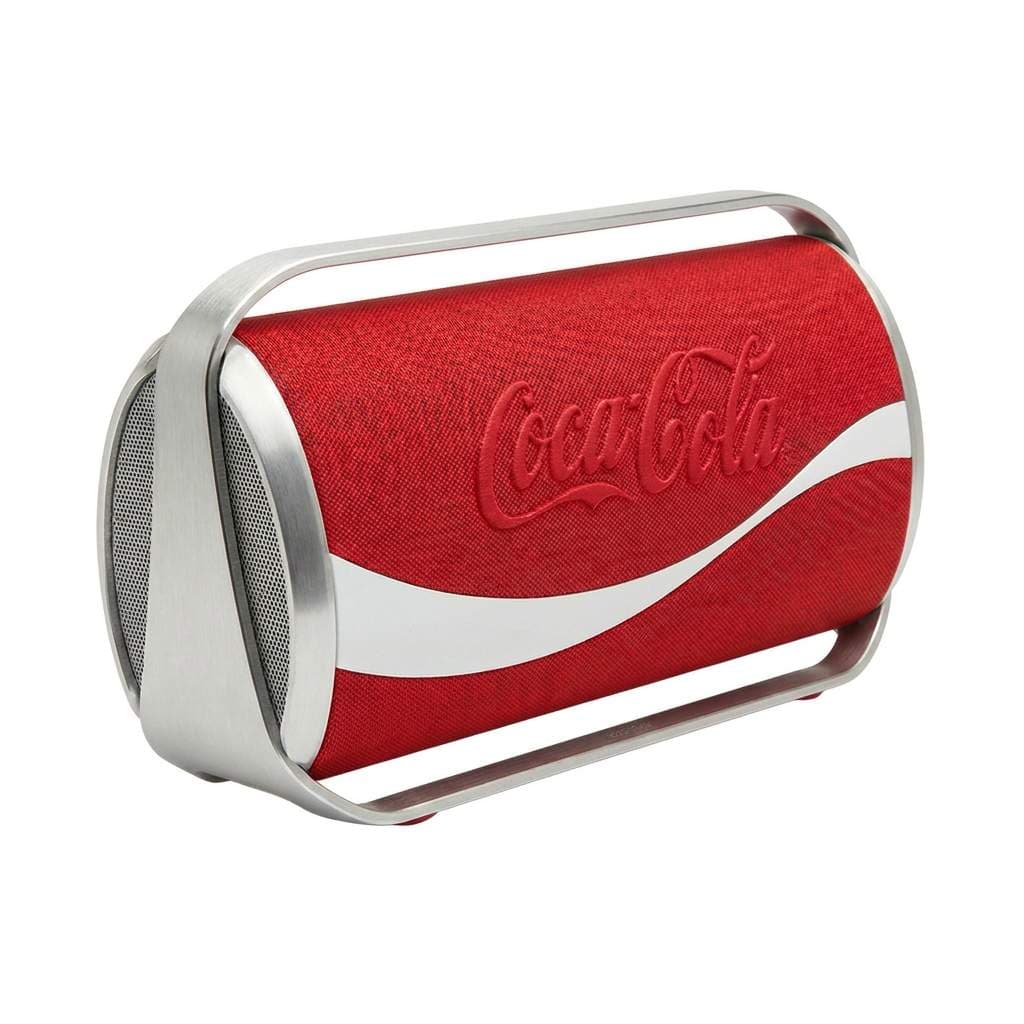 Coca Cola Wave Speaker White Bg