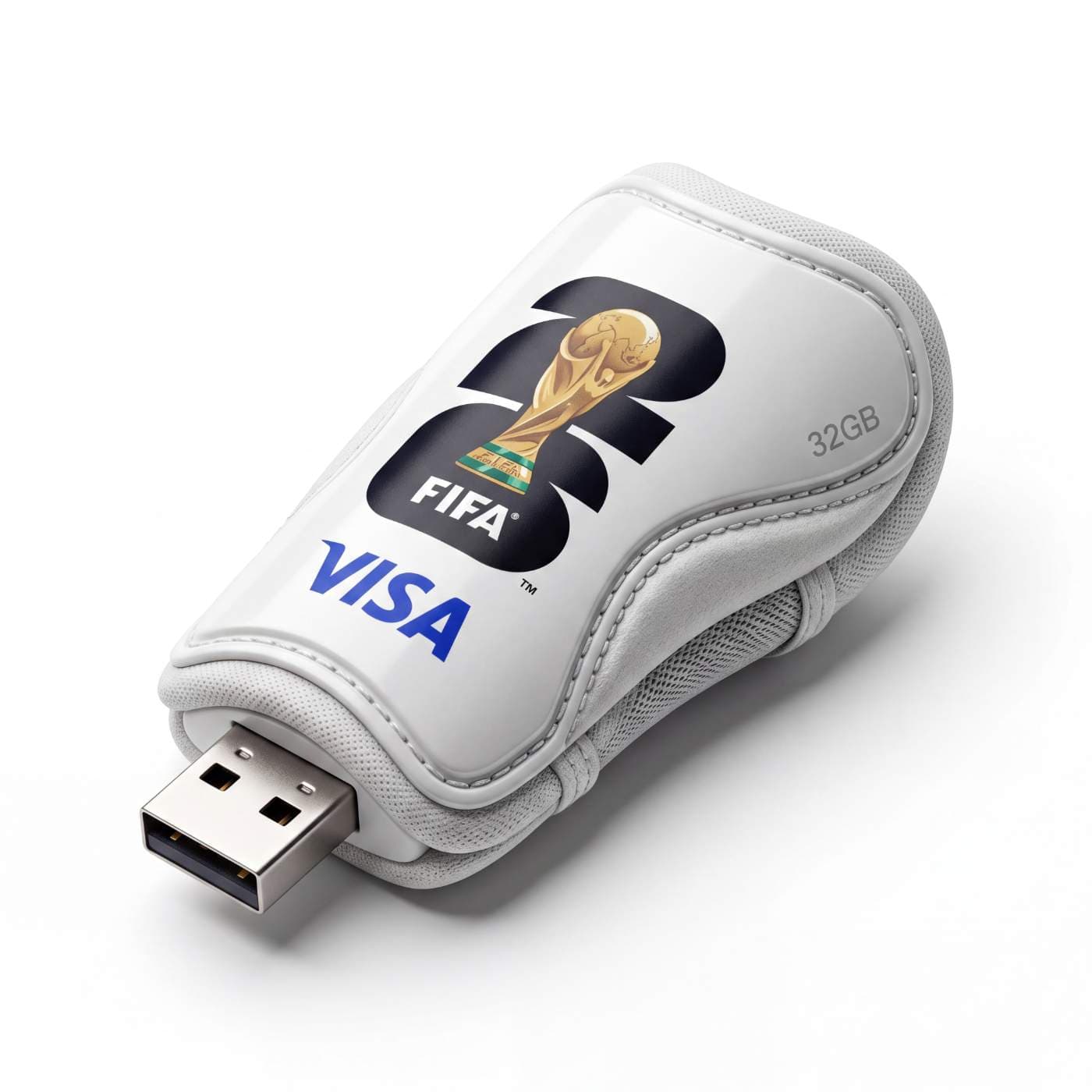 Fifa World Cup 2026 Visa Shin Guard Usb Drive