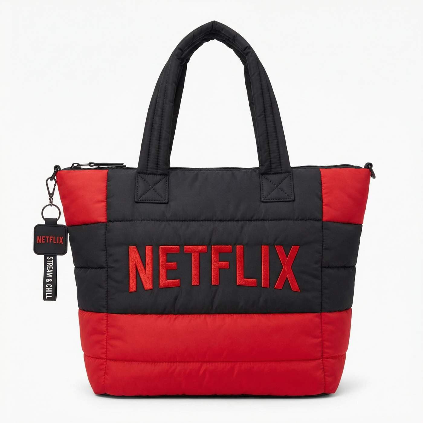 Netflix Puffer Tote Bag 4