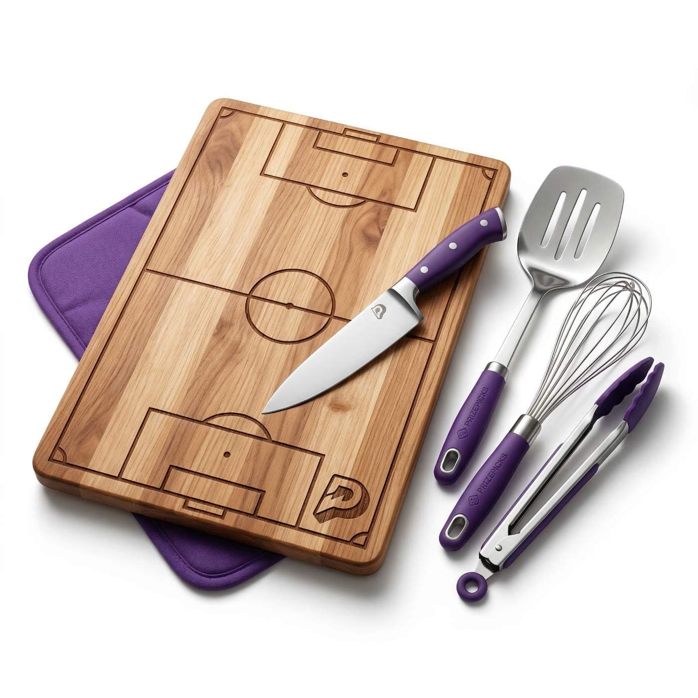 Prize Picks Premium Kitchenware Set Soccer Field Design