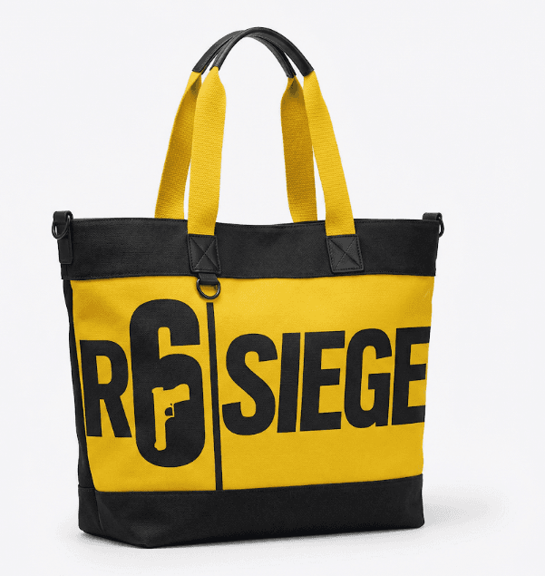 Rainbow Six Siege Tote Bag Bold Yellow