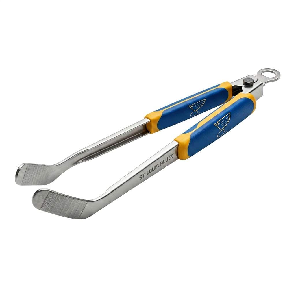 St Louis Blues Grilling Tongs White Bg
