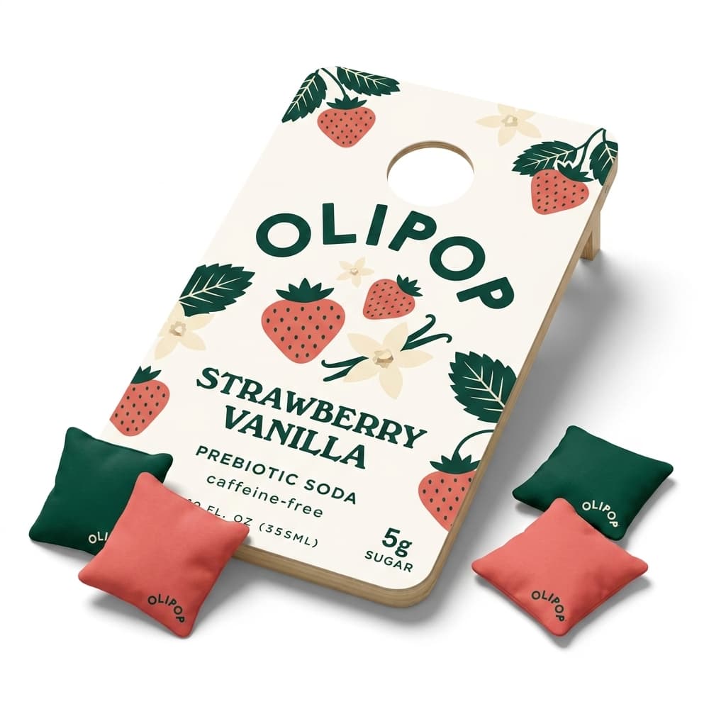 Raspberry Lemonade Cornhole Set