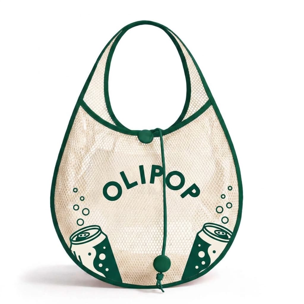 Teardrop Mesh Shoulder Bag