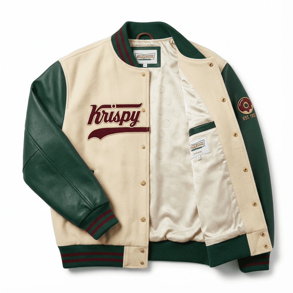 Premium Leather Varsity Jacket